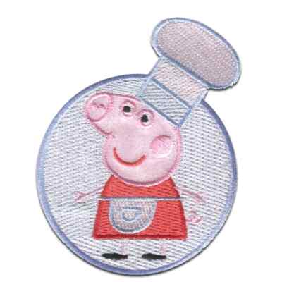 Hasbro   Peppa Pig Iron-On Patch: Chef Peppa w/Hat & Apron New Free Shipping