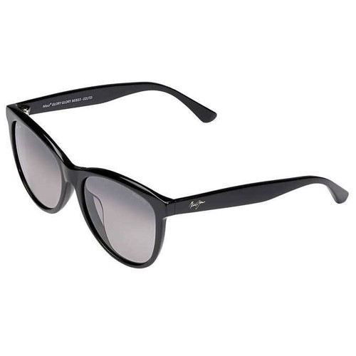 New! Maui Jim Glory Glory GS833-02UTD Manchester United Black Gloss Neutral Grey