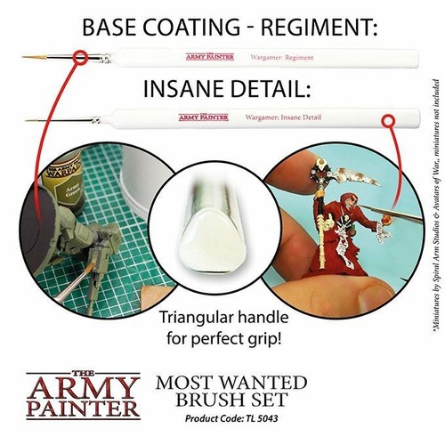 The Army Painter Hobby Brush Set TAP5044