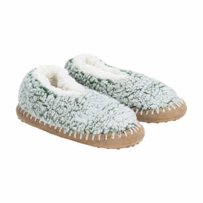 (New) Lemon Ladies' Plush Slipper Sock - Non-slip grippers, choose from Options