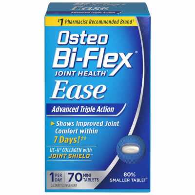 Osteo Bi-Flex Ease with UC-II Collagen, 70 Tablets * FAST SHIPPING *