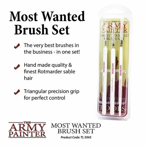 The Army Painter Most Wanted Brush Set TAP5043