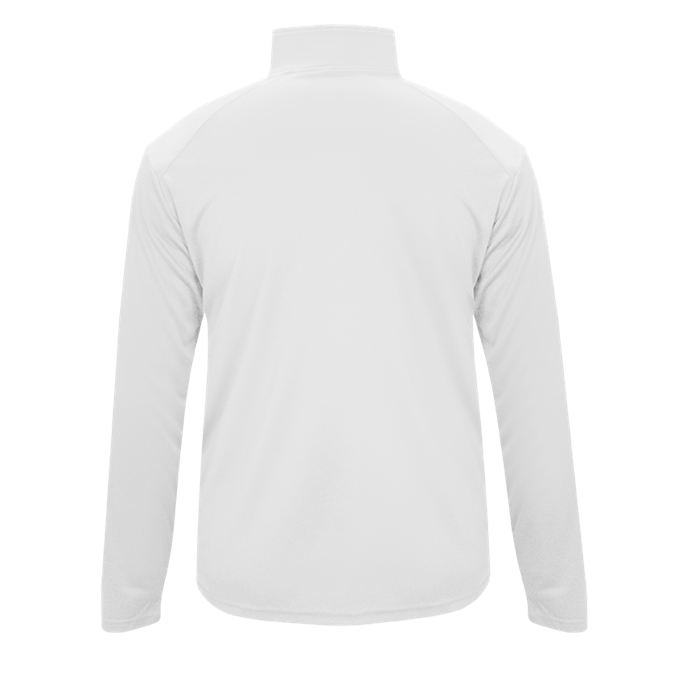Tottenham Women's 1/4-Zip Lightweight Jacket Top Quarter-Zip Pullover (White)