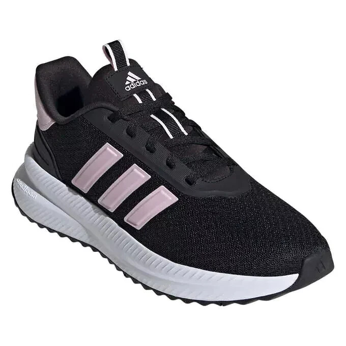 adidas training shoes Black／pink adidas Ladies' XPLR Path Women's Sneakers Black Pink Stripes