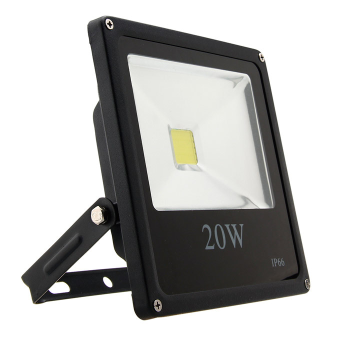 Faretto Faro Luce Led Slim 20W Per Esterno Proiettore RGB Impermeabile Ip65 hsb