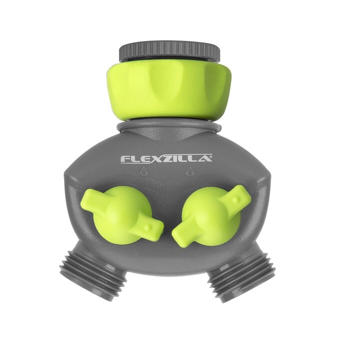 Legacy Flexzilla 2-Way Hose Splitter, 3/4" - 11 1/2 GHT Fitt