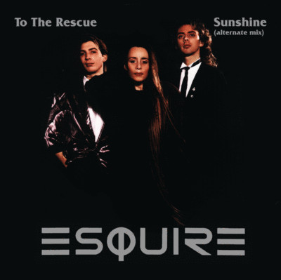 Esquire - 45rpm single To The Rescue/Sunshine (alt. mix) - clear vinyl IN STOCK