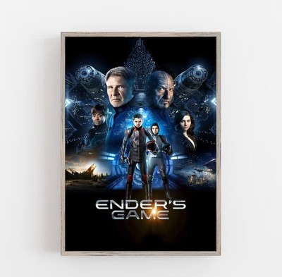 Ender's Game (2013) movie cover poster