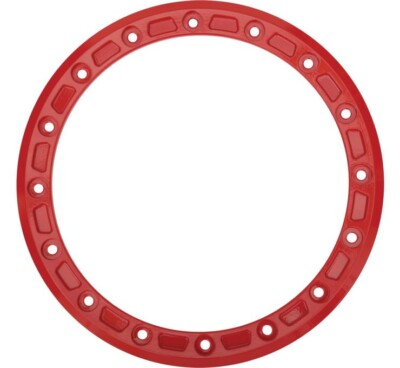 System 3 Offroad Beadlock Rings SB-5, Red, 15'' 15S3RING-330