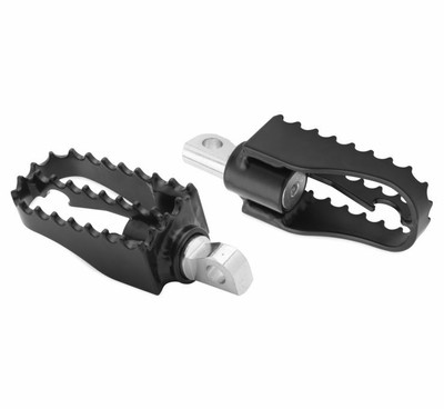 2018-2020 for Harley Softail Fat Boy 114 FLFBS BURLY BRAND MX Passenger Pegs Bla