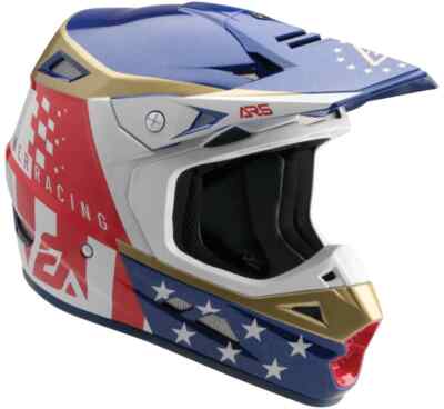 Answer Racing Large Red/White/Blue AR5 Rally Motocross Helmet with MIPS