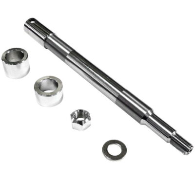 ハーレー　ヴィンテージ　15インチリム Biker's Choice Front Axle with Hardware 12-1/2