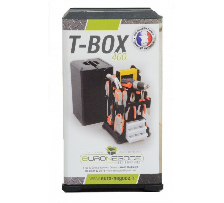 -Kasten Werkzeuge Tbox 400 Posso Schwarz-Gelb 