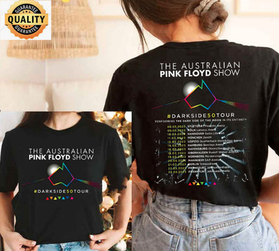Pink Floyd 2023 Tour T-Shirt New Dark Side Moon Black Division Roger Waters Bell