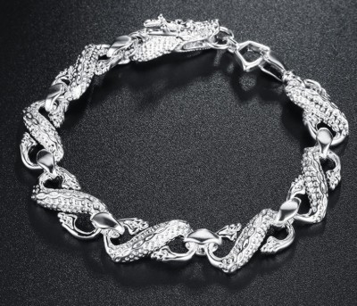 925 Sterling Silver Bracelet Women's 7-1/2