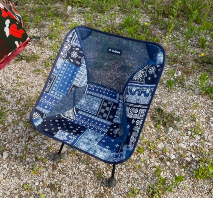 Helinox Chair One / Blue Bandanna Quilt | eBay
