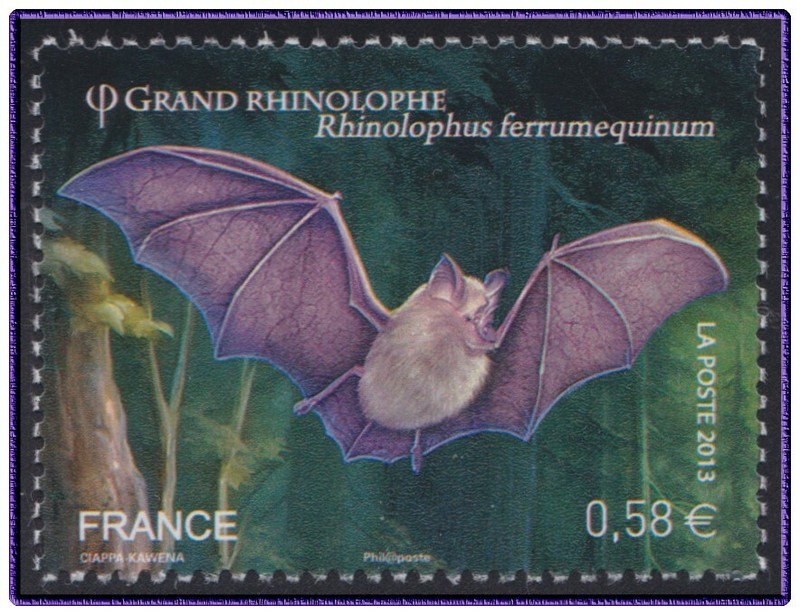2013 France 4739** Chauve Souris, 2013 France Bats Mnh