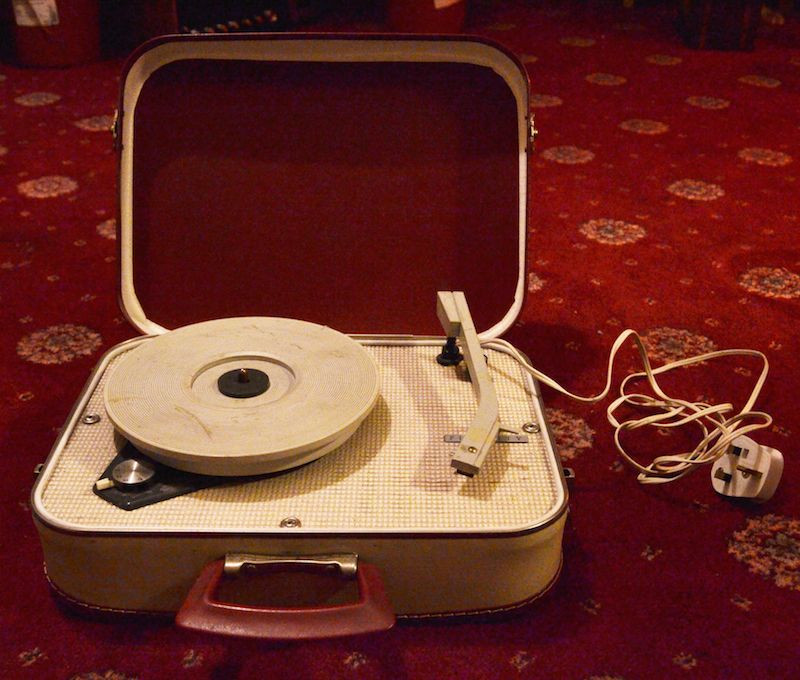 Vintage 1950s Portable Record Player/Turntable in Manor House, London