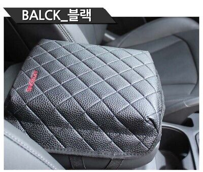 PU Leather Center Console Armrest Cushion for 2019 2020 Ssangyong Musso & XLV
