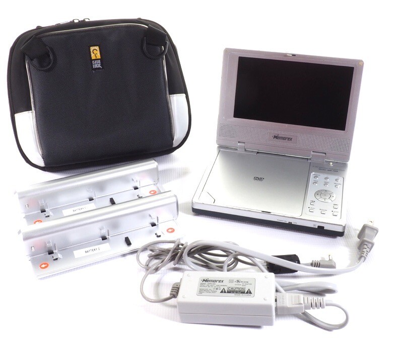 Bundle 7” Tft Case 3 Rechargable Batteries Charger
