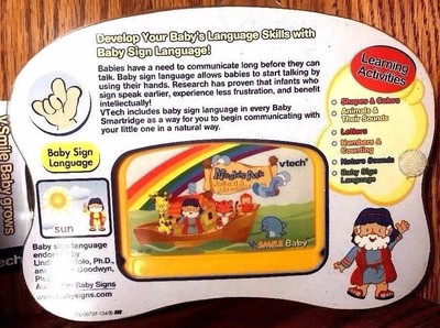 Vtech V.smile Baby, Noah’s Animal Adventure For Infant Development System