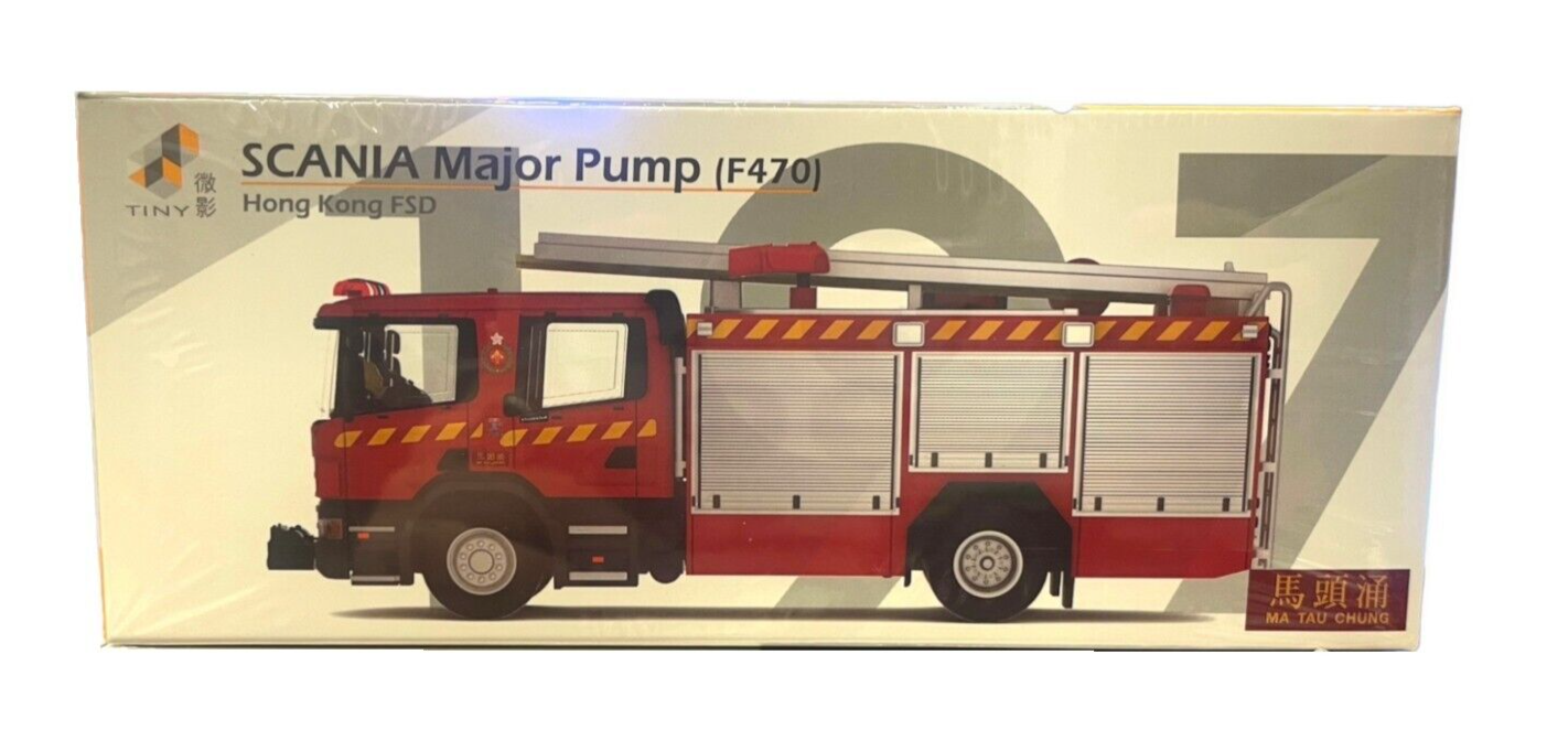 Tiny City 197 Scania Major Pump F470 Hong Kong Fire Service Tiny City 197 Scania Major Pump F470 Hong Kong Fire Service