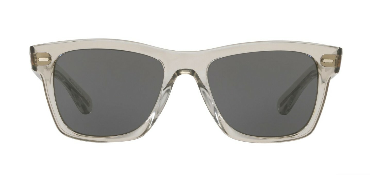 Pre-owned Oliver Peoples Oliver Sun Ov 5393su Grey/carbon Grey (1669/r5) 54mm Sunglasses In Gray