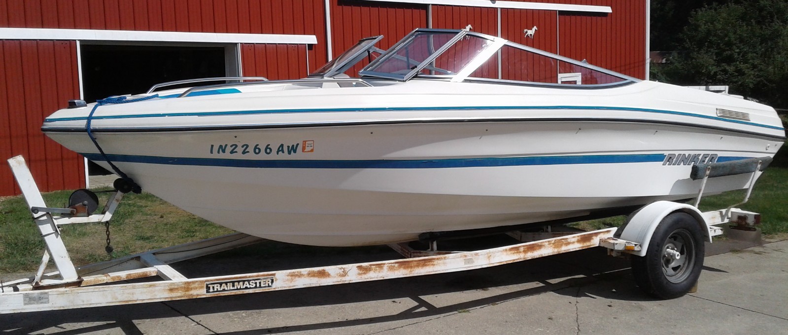 1993 Rinker V186 18'6" Bowrider & Trailer - Indiana