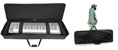 Rockville 88 Key Padded Durable Keyboard Gig Bag Case For M-Audio Keystation 88