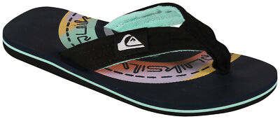 

Сандалии Quiksilver Boys Molokai Layback — синий/синий/оранжевый — новинка, Черный