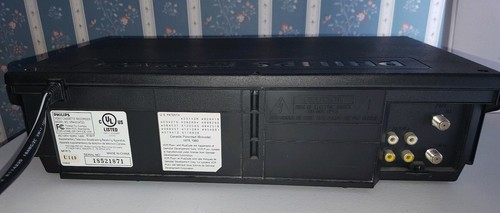 Philips VCR Plus 4 Head VHS Player Model No. VRA431AT23