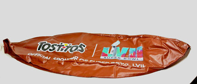 Tostitos Inflatable Football Promotional Display NFL Super Bowl LVII New 32 In.