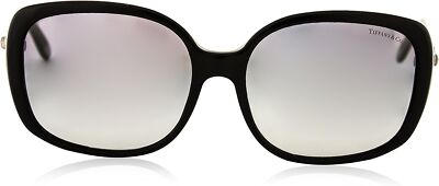 Pre-owned Tiffany & Co Sunglasses Tf4042g 80013c 58mm Black / Grey Gradient Lens