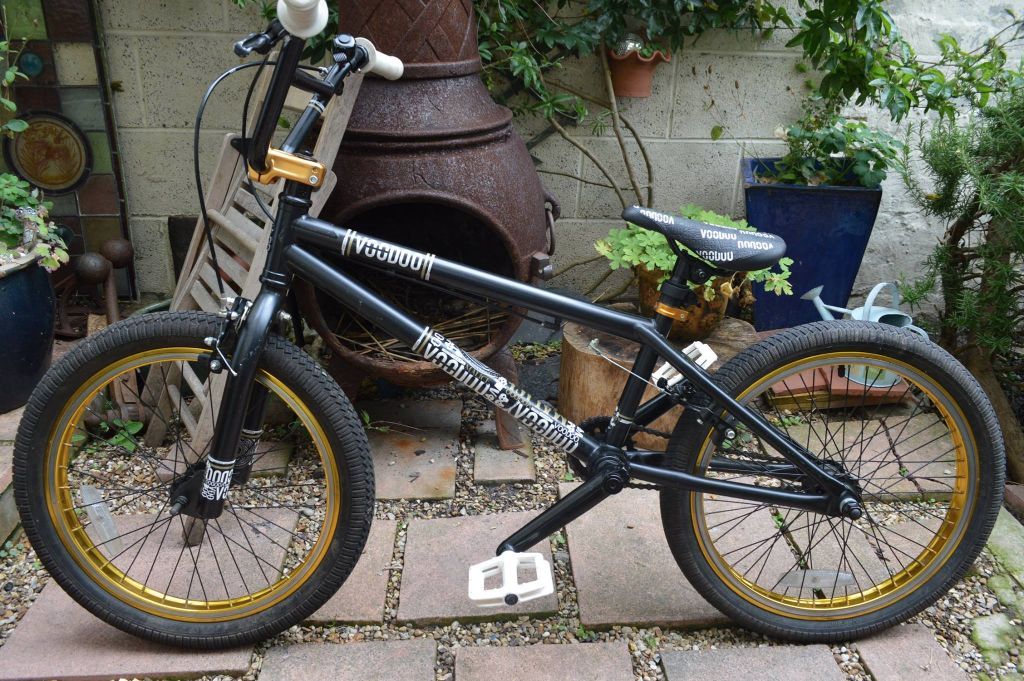 20" VooDoo Malice BMX Bike Black and Gold***REDUCED*** in Wells Road