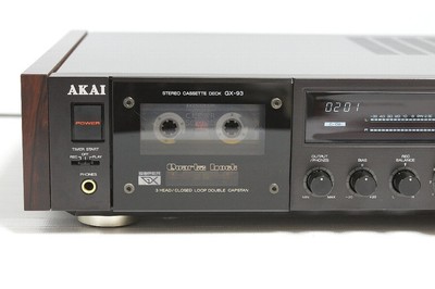 Akai Gx 93 Cassette Deck Maintenance Complete