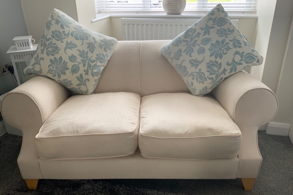 TWO SEATER CREAM SOFA DFS in Padgate, Cheshire Gumtree