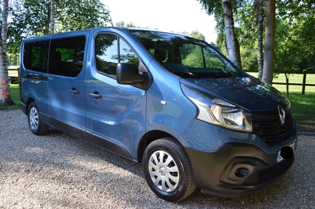 Renault Trafic 9 Seater Luggage Space