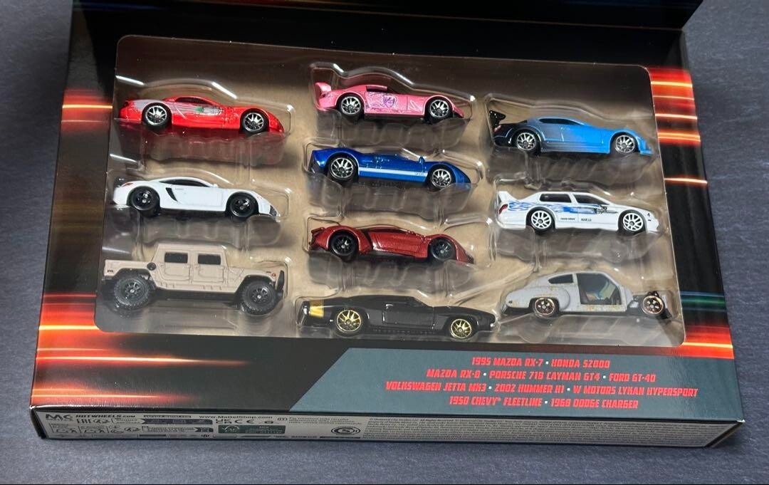 Hot Wheels wild speed Fast And Furious Collection Box