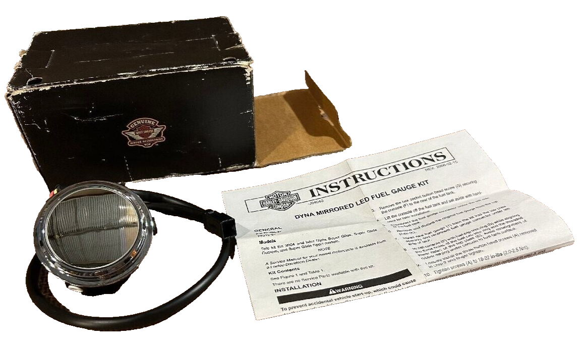 Harley-Davidsonダイナフューエルゲージメーター　75315-07 Harley Dyna 04-06 Genuine LED Fuel Gauge FXD FXDX FXDC 75315