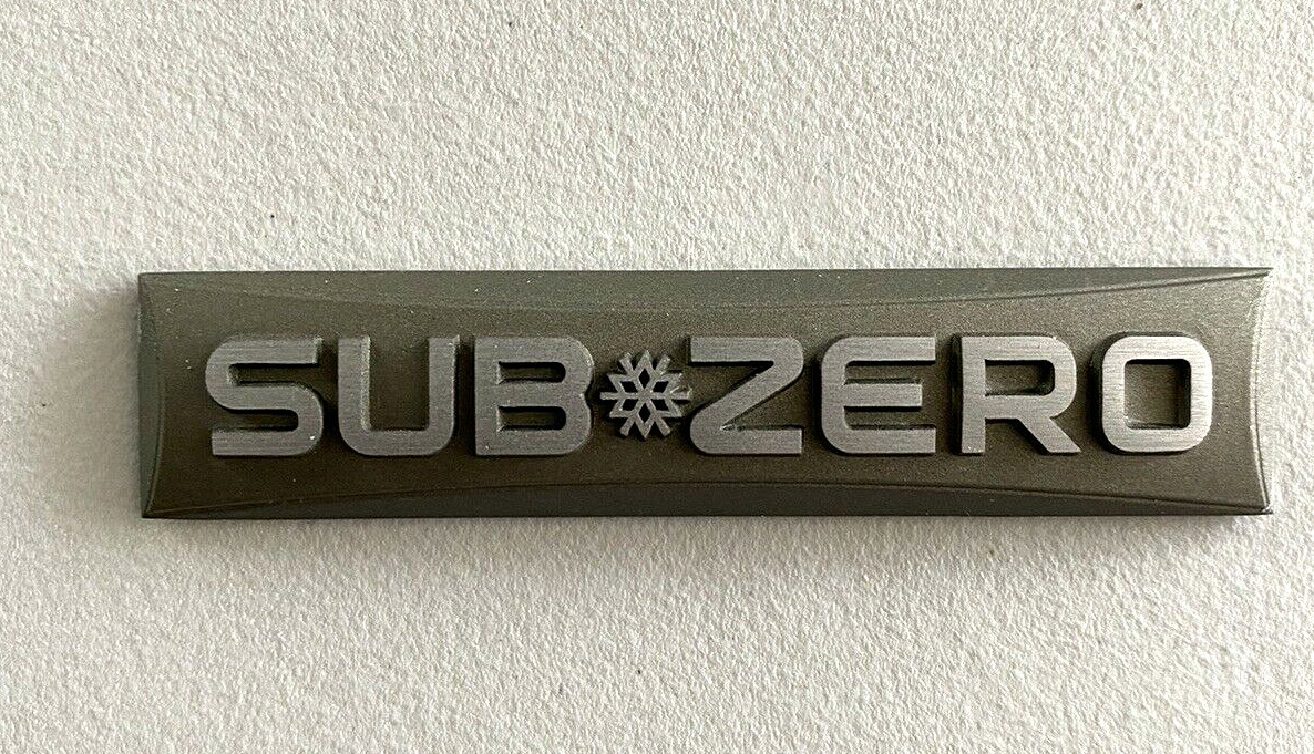 Sub Zero Refrigerator Badge