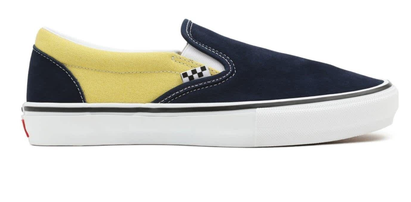 

Vans Slip On Pro Темно-синий/Золотой, Navy/gold, VANS Slip On