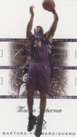 2001-02 SP Authentic - Morris Peterson #83