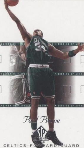 2001-02 SP Authentic - Paul Pierce #4