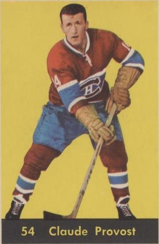 1960-61 Parkhurst - Claude Provost #54