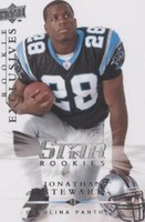 2008 Upper Deck Rookie Exclusives Jonathan Stewart #RE82
