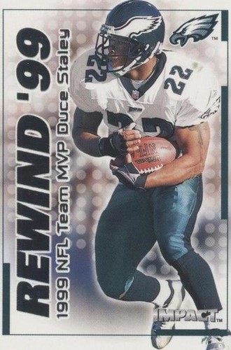 2000 Skybox Impact Duce Staley #23 RN