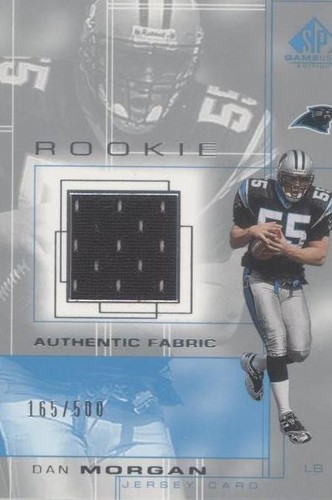 2001 SP Game Used Edition Dan Morgan #109