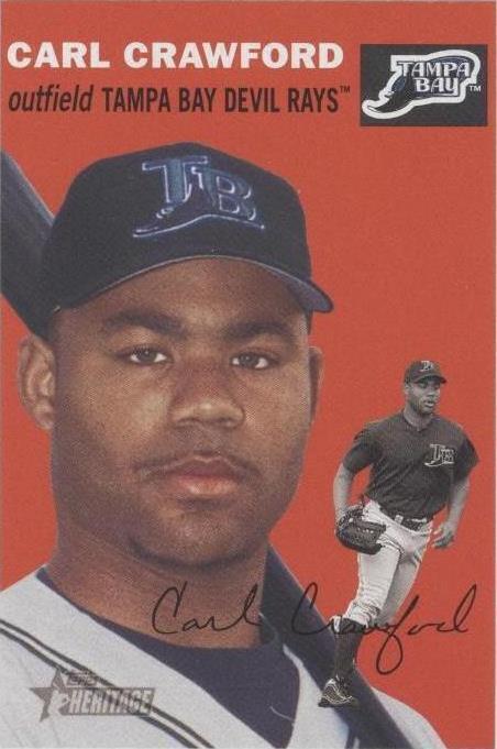 Topps Heritage 2003 - Carl Crawford #149