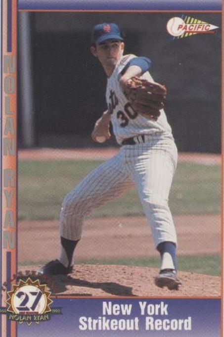 1993 Pacific Nolan Ryan Texas Express 27 Seasons - Nolan Ryan #122