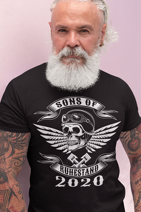 TShirt RENTNER 2020 Ruhestand Spruch zur Rente Pension Opa Vater Geschenk.Idee